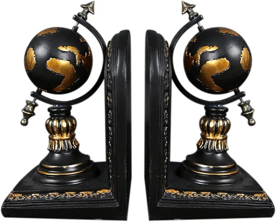 Decorative World Globe Bookends