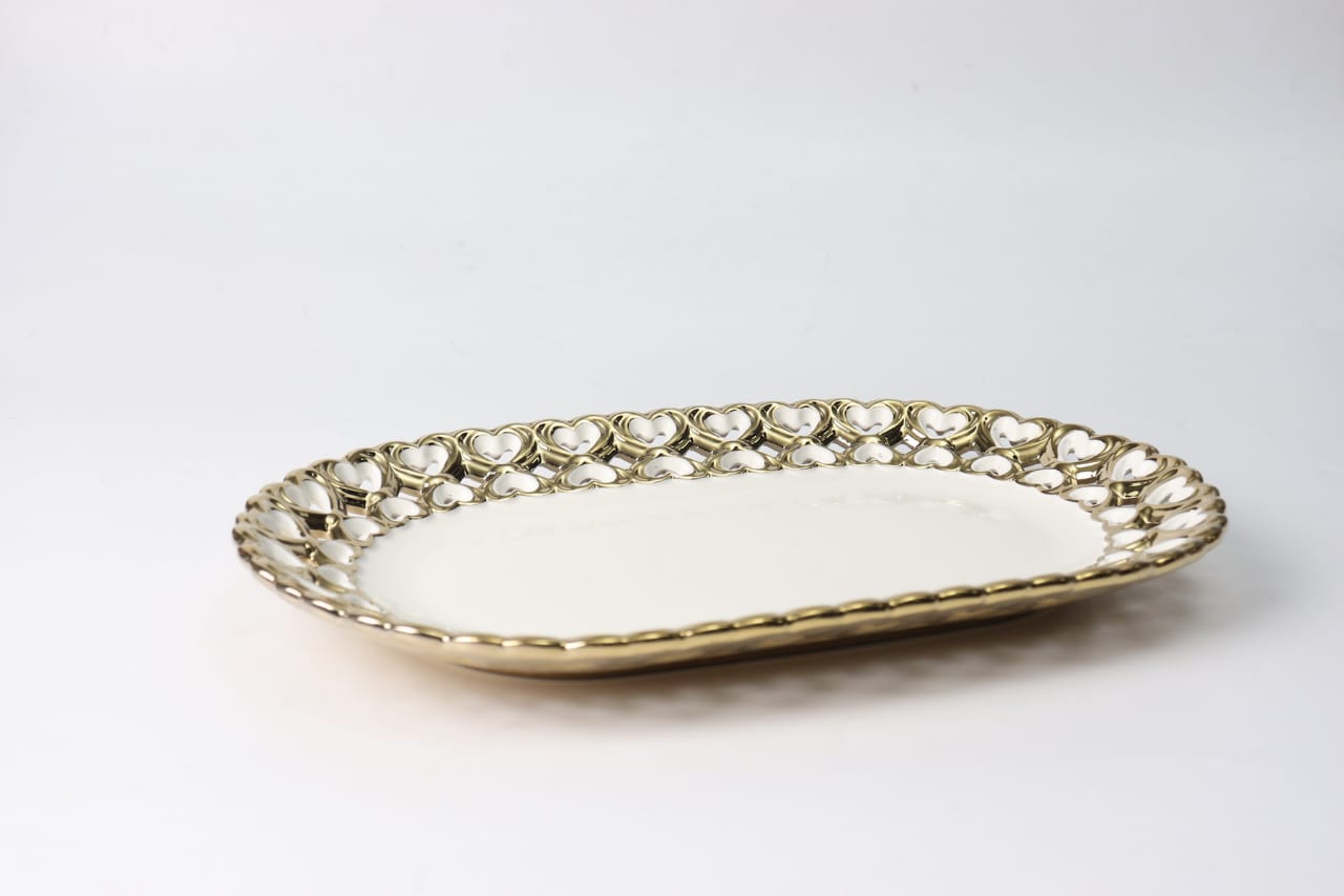 Luxury Porcelain Dish For Serving