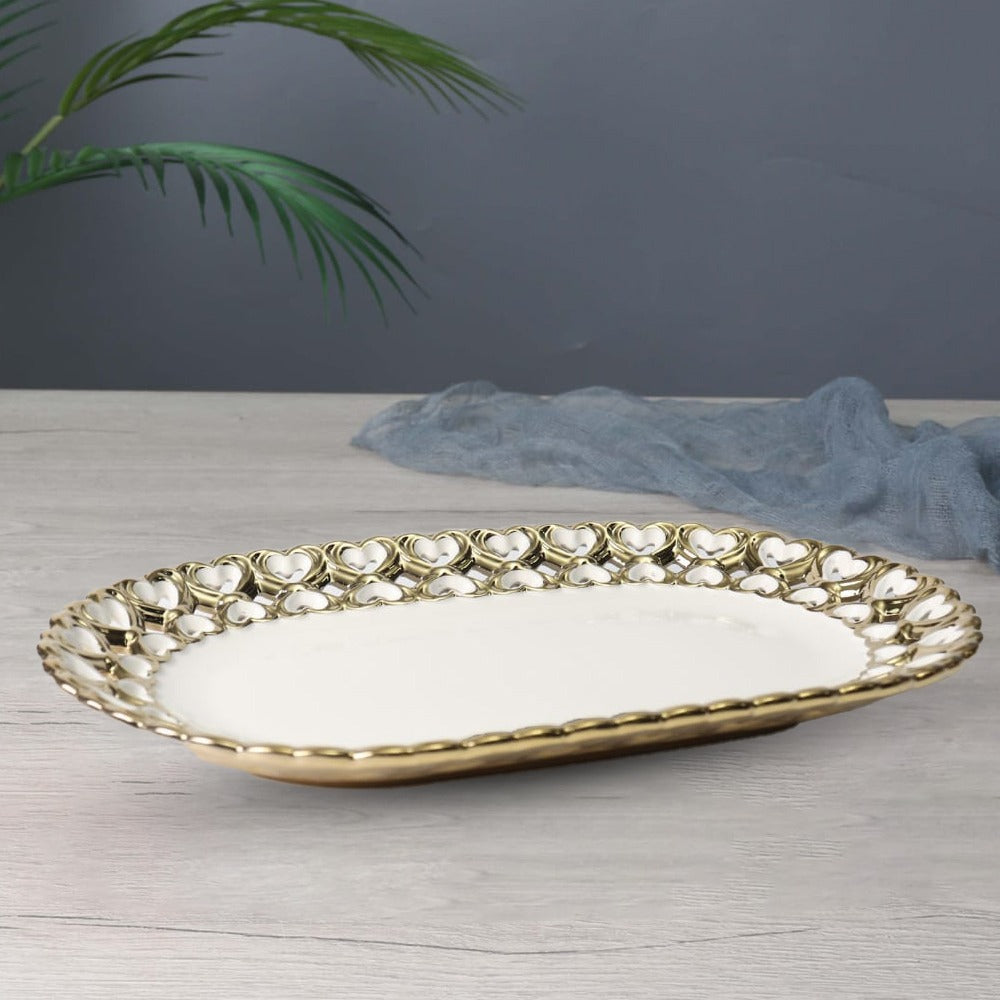 Luxury Porcelain Dish For Serving