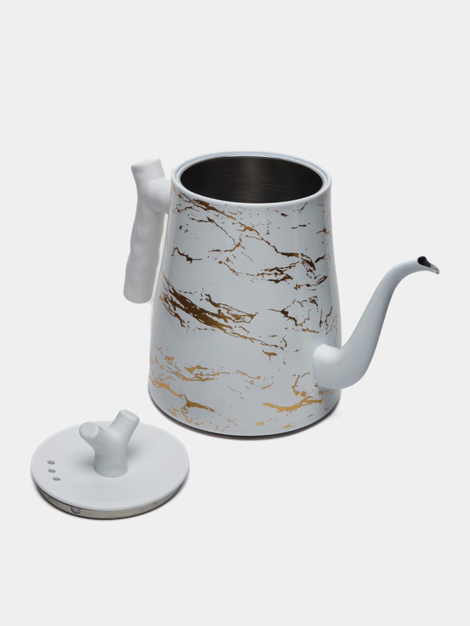 British-style Enamel Coffee Pot