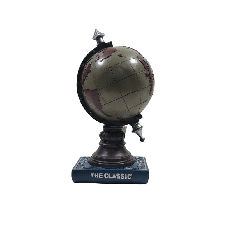 World Globe With Book Stand Home Decor