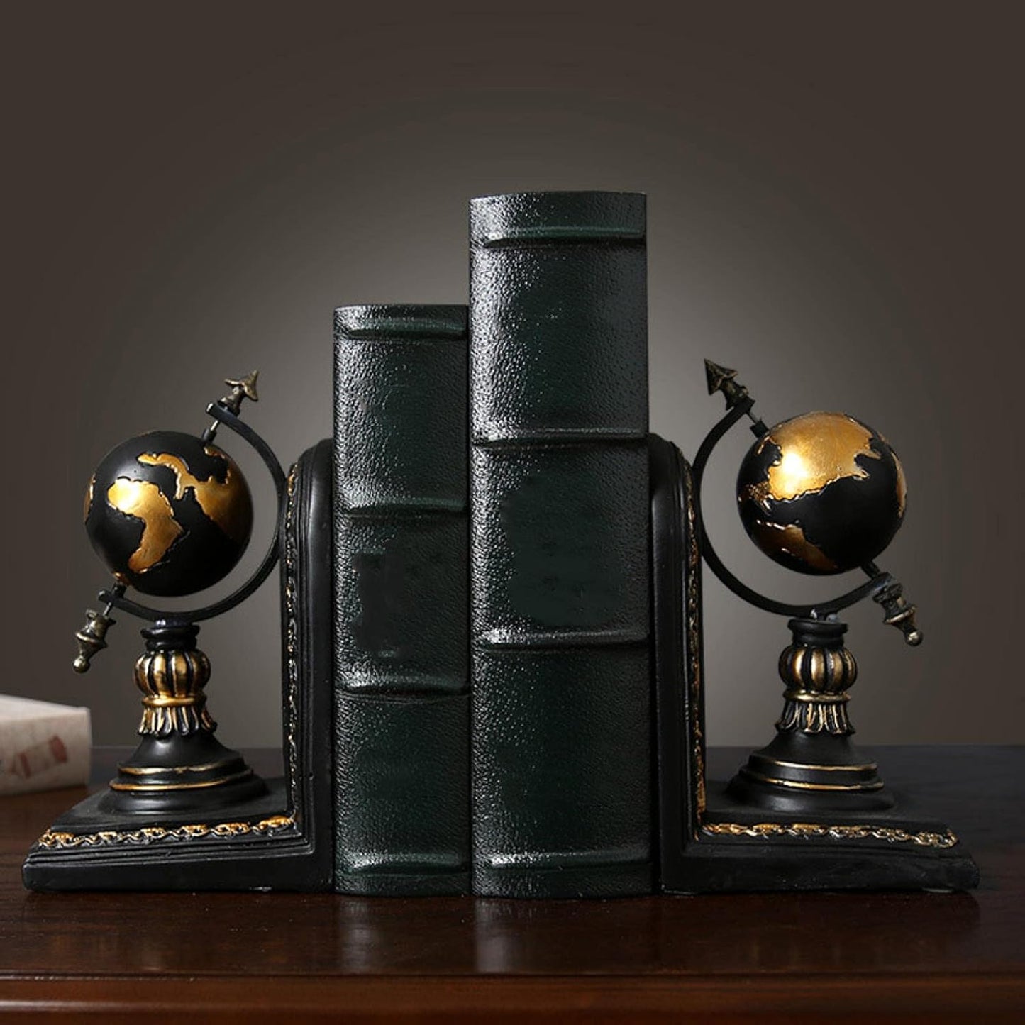 Decorative World Globe Bookends