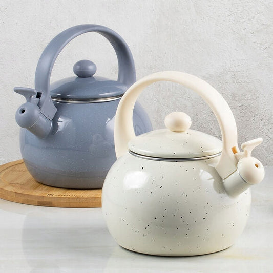 Marble Pattern Modern Vintage Kettle