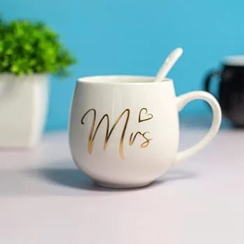 Personalized Mr. & Mrs. Mug Set of 2