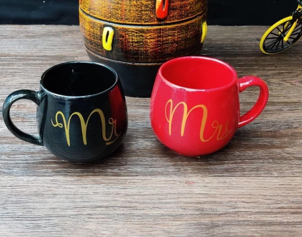 Personalized Mr. & Mrs. Mug Set of 2