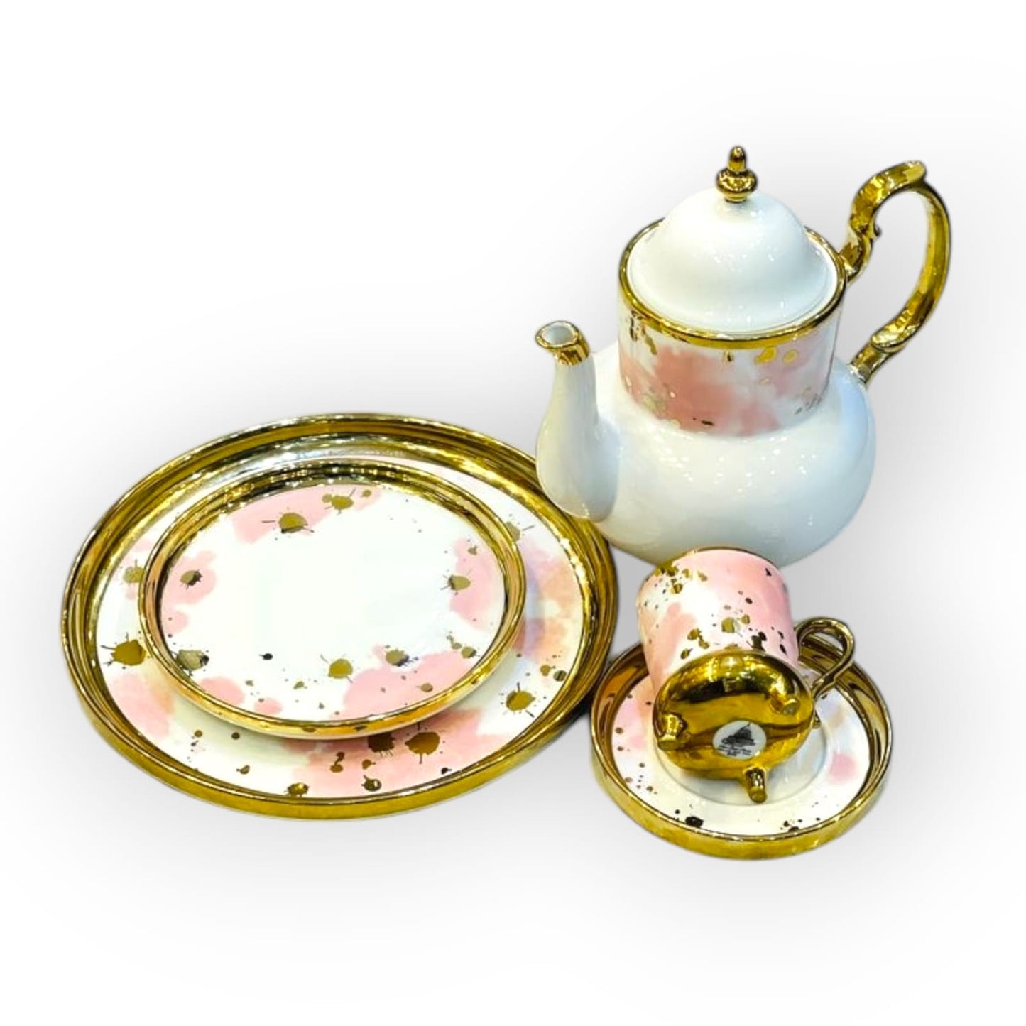 Modern Ceramic Floral Dinner Set 26 pcs